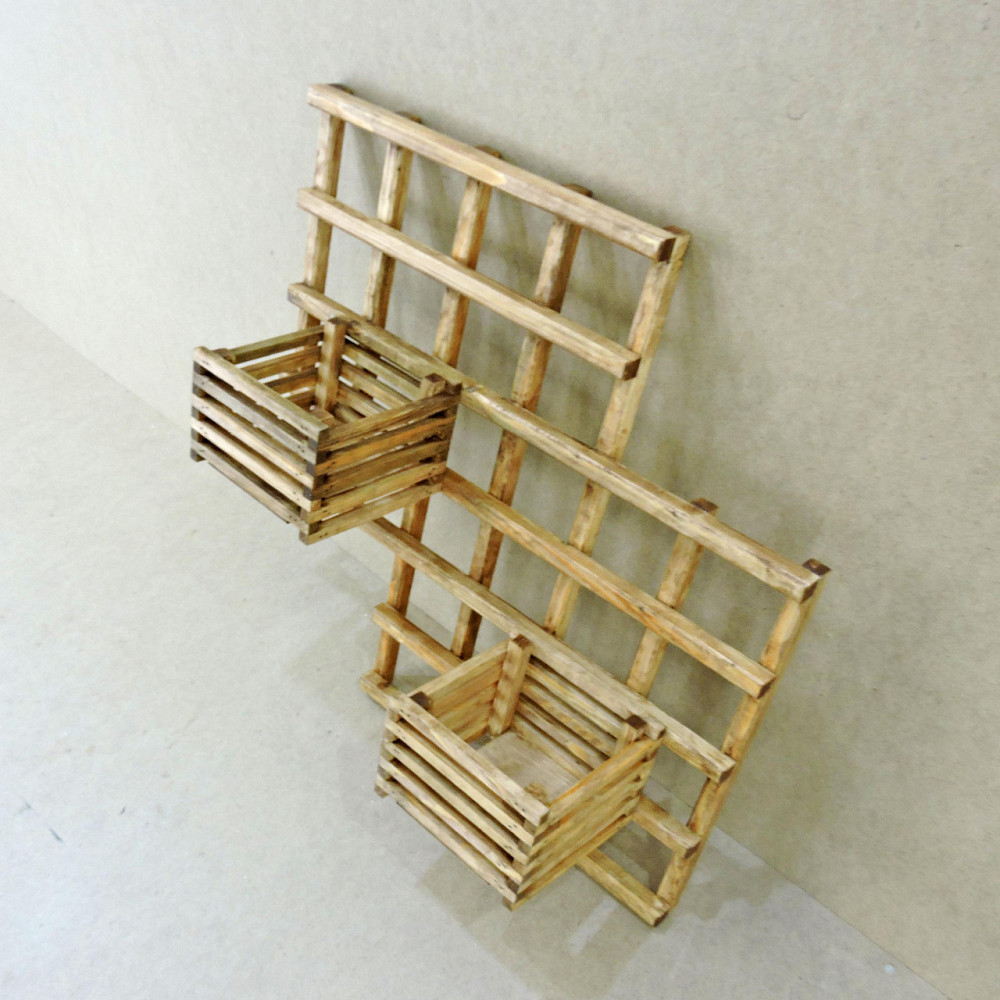 Полиця настінна для квітів "Жуіс" мускат Миколаїв - фото 3