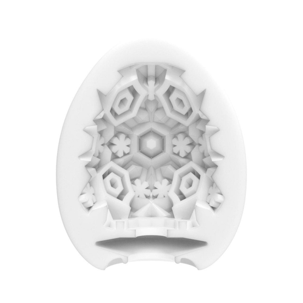 Мастурбатор-яйце Tenga Egg Snow Crystal з охолоджувальним лубрикантом Sex Aura Київ - фото 2