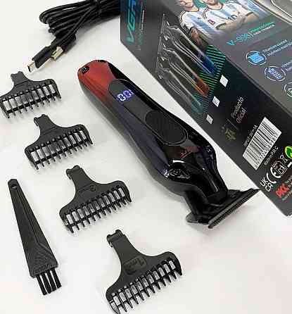 Профессиональная машинка для стрижки, триммер VGR с насадками, электробритва. Харьков