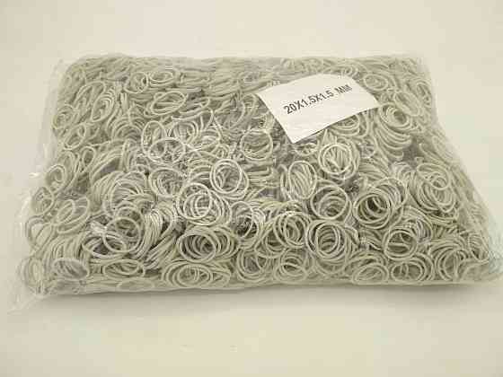 Резинка для купюр №20 ( белая )*1,5мм  1 кг 