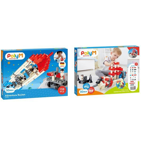 Конструктор PolyM Пригодницька ракета 138 деталей (760025) Харків - фото 18