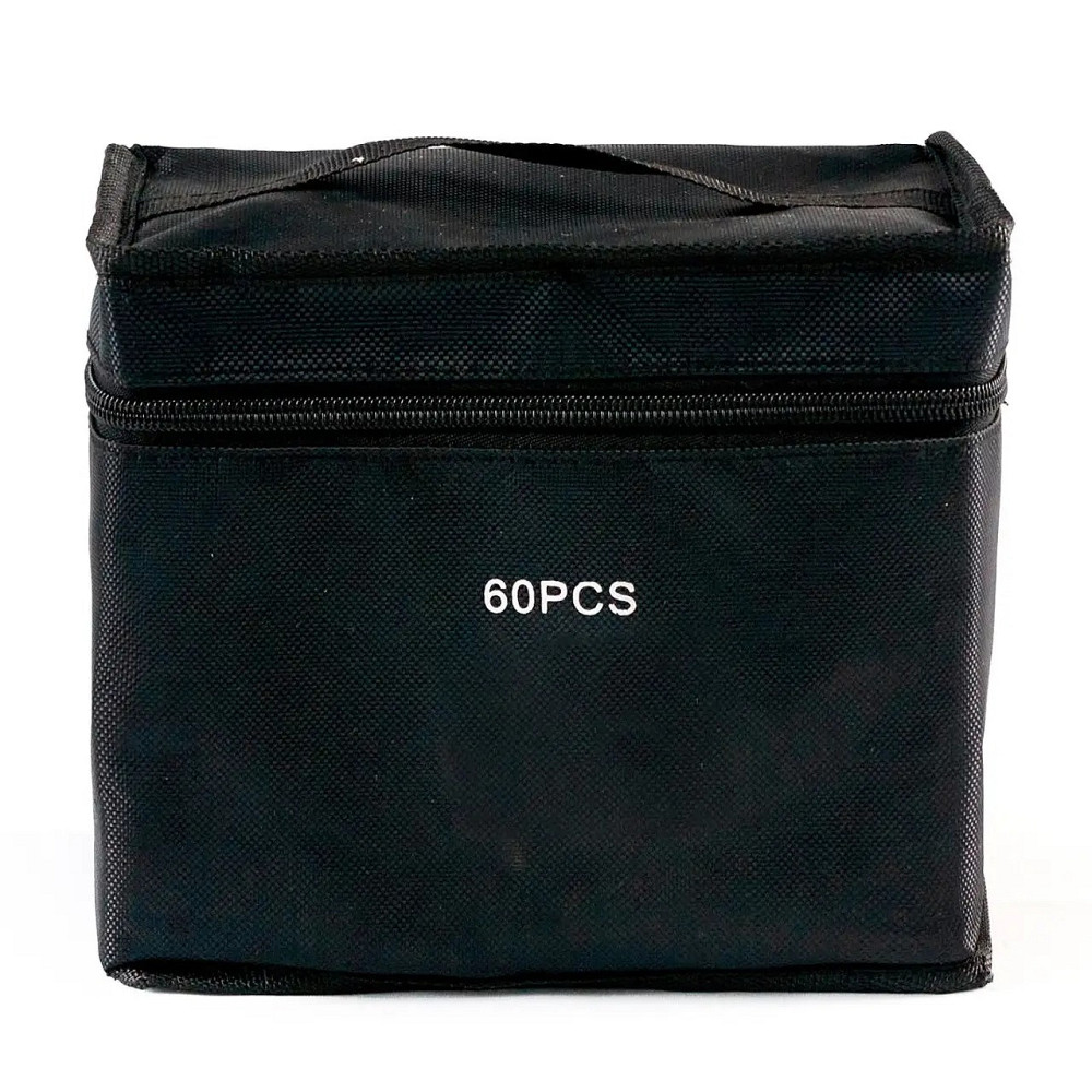 Набір маркерів двосторонні спиртові 60 шт Touch Smooth для скетчінгу+Підставка для маркерів рожева Кам'янець-Подільський - фото 7