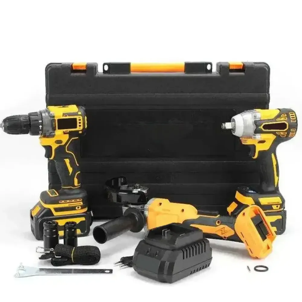 Набор 3в1 на аккумуляторах 48V Шуруповерт Гайковерт и Болгарка Коломыя - изображение 3