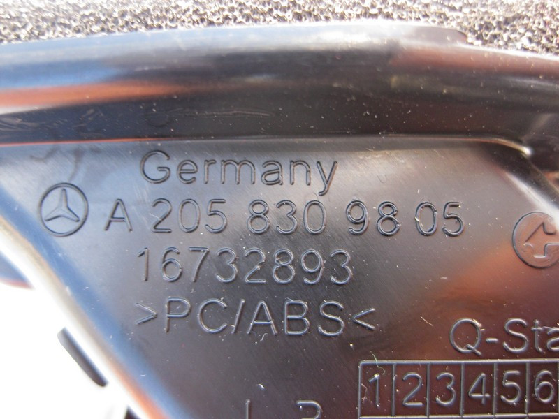 Mercedes-Benz  A2058309805 Повітропровід на лівий дефлектор торпеди C-Class W205 GLC X253 Одеса - фото 3