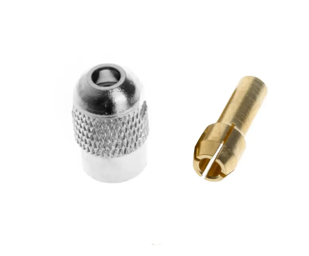 Цангова гайка 8x0.75м + цанга 2,5х3,2м для гравера дриль гравер мінімель дремель Dremel Полтава - фото 1