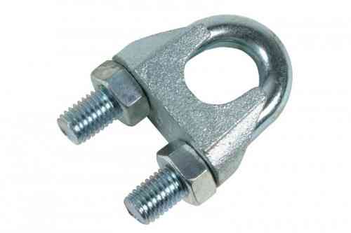 Затискач для троса 3 мм DIN741 оц. (пачка, раза 50 шт.) APRO Рівне