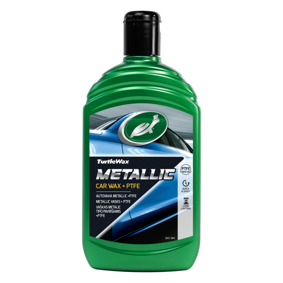 Поліроль для фарби металік з тефлоном Turtle Wax METALLIC PTFE 500 мл — 53020 Ковель