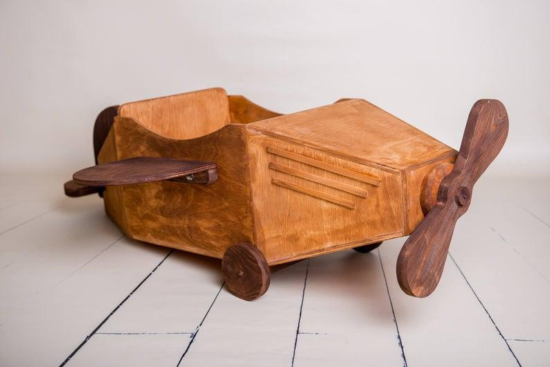 Дитяча іграшка "Літак Карнаж" коричневий Миколаїв - фото 5