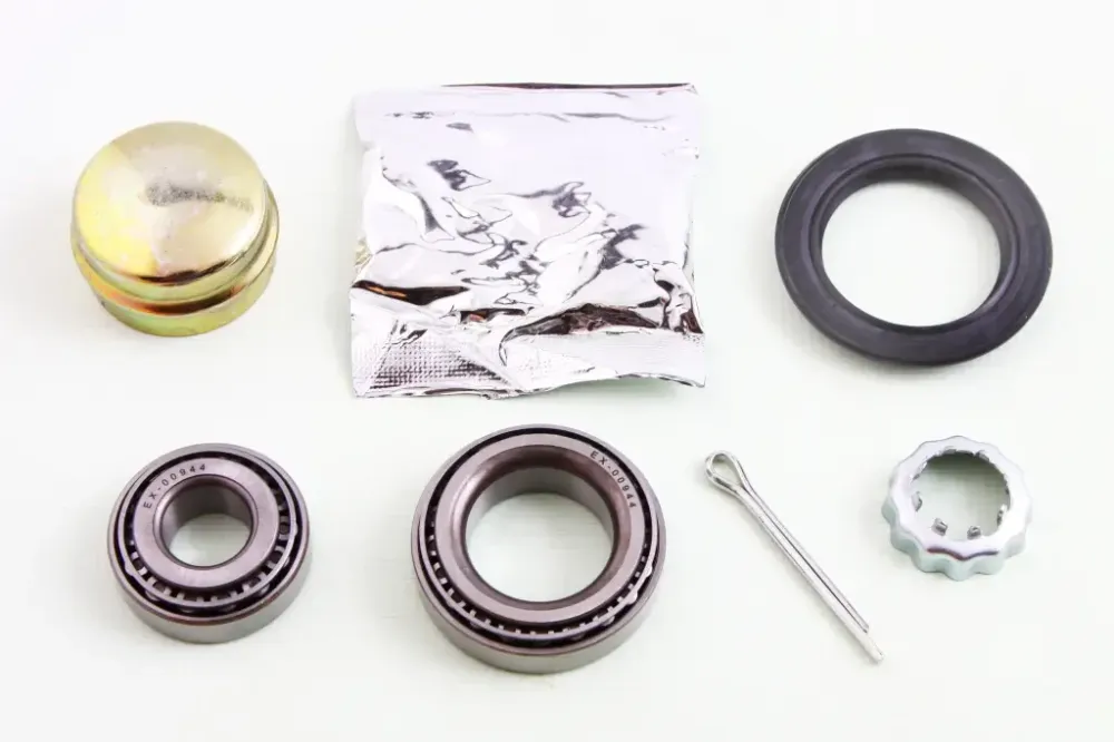 Підшипник ступиці Lnos задній EuroEx (2 шт.+ сальник, шплінт, смазка, ковпачок, гайка, шайба) Вінниця - фото 1