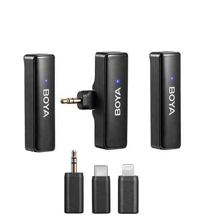 Беспроводной микрофон iPhone/Android/камера двойной BOYA BOYALINK Киев