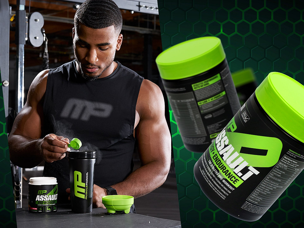 Передтренувальний комплекс Muscle Pharm Assault Sport 345 g NEW (Strawberry ICE) Луцьк - фото 3