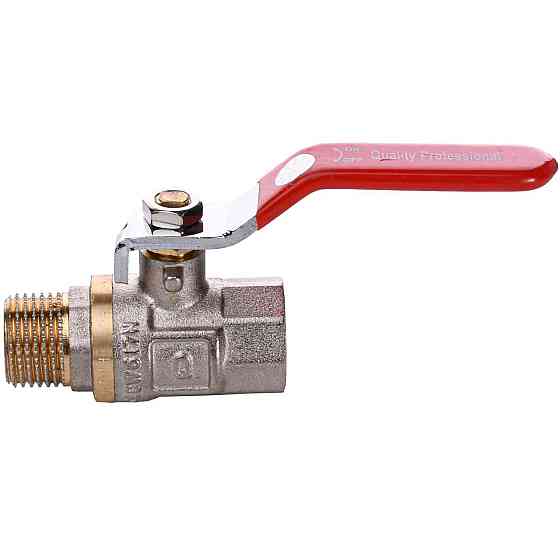 Кран кульовий прямий Q PROFESSIONAL 1/2" НВ КР PN40 QP152 Київ