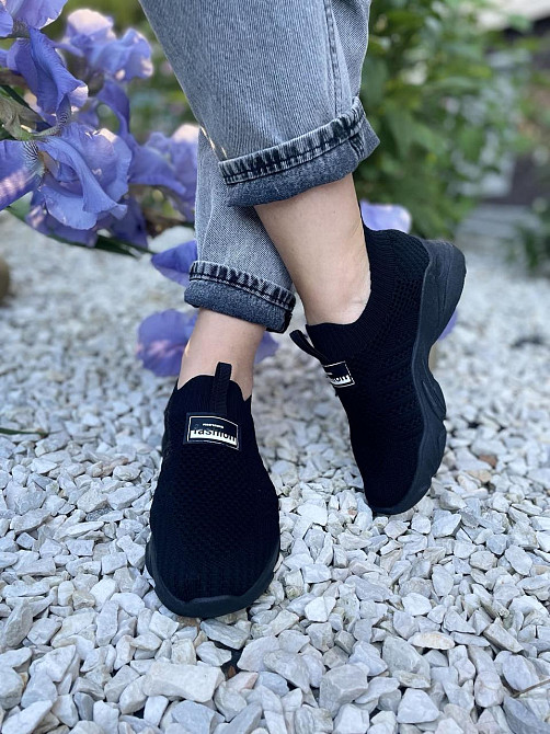 LB Сліпони жіночі LB 778-1 чорні (весна-літо, сітка) (5071) Коломия - фото 6