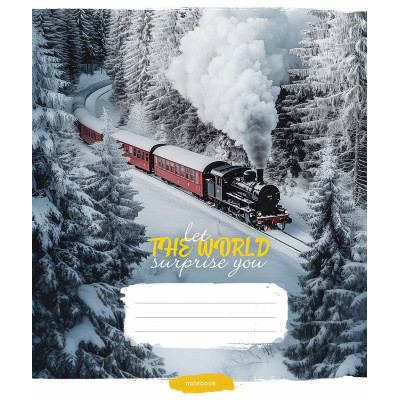 Зошит Школярик Let the world surprise you 60 аркушів клітинка (060-3548K) Вінниця - фото 3