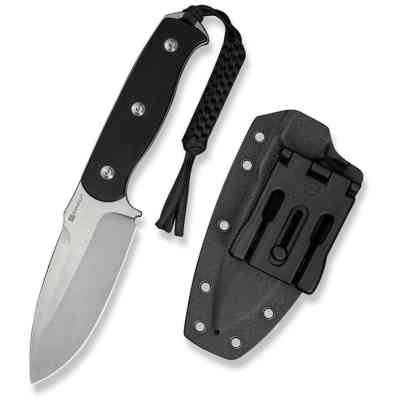 Нож Sencut Toxodon, Black G10, Stonewash (S24036-1) Винница