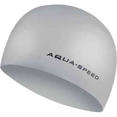 Шапка для плавания Aqua Speed 3D Cap 5755 092-26 сріблястий Уні OSFM (5908217657558) Винница