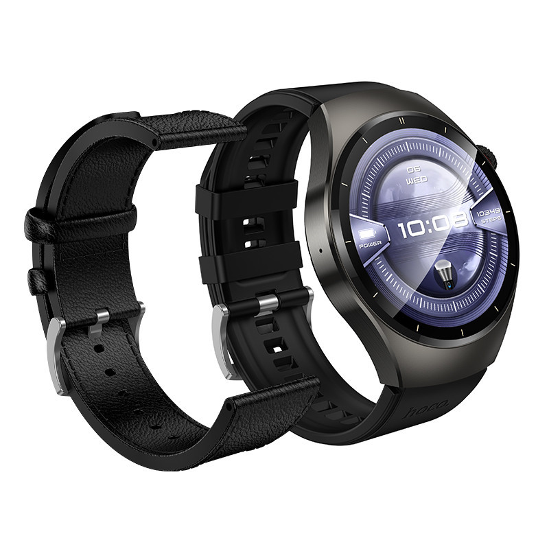 Смарт-часы HOCO Y40 38mm. 315 mAh. IP68 Smart watch(call version) Black Одесса - изображение 4