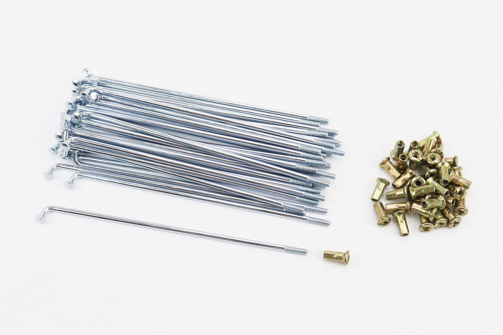 Спиці задні L=170мм, D=3,7мм, к-кт 36шт Киев - изображение 1