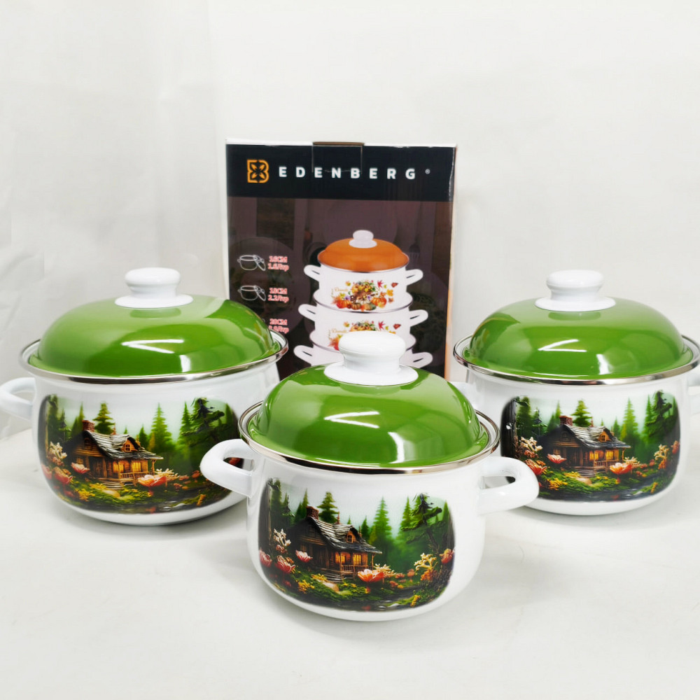 Набор качественных каструль, Кастрюли с крышками, Фирменные наборы кастрюль, Набор кастрюль для плит CQ-52 Львов - изображение 4