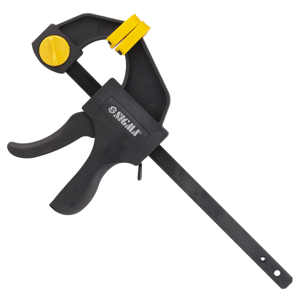 Струбцина быстрозажимная 150х60мм SIGMA (4243211) Ровно - изображение 1