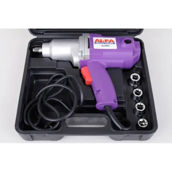 Гайковерт електричний ударний AL-FA з потужністю 2000 Вт і крутним моментом 750 Нм для шиномонтажу та ремонту 230 В Львів