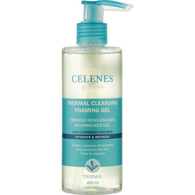 Пенка для умывания Celenes Термальная очищающая Для жирной и комбинированной кожи 250 мл (7350104248093) Винница - изображение 1