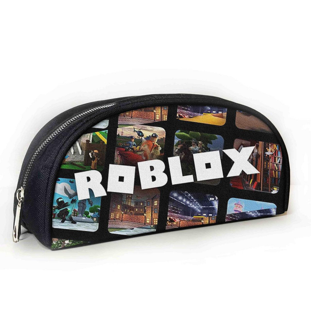 Пенал шкільний з принтом Roblox 23х10х8 см дитячий для дівчинки, хлопчика (3871) Київ - фото 1