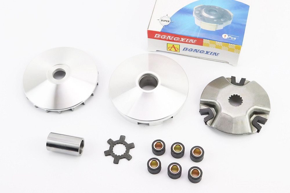 Варіатор передній к-кт Yamaha JOG 90 (під вал 16мм) + втулка, крильчатка, хрест Київ - фото 1