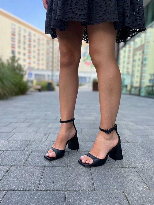 LIRIO Босоніжки жіночі чорні LIRIO L0305/8073-68 літні, натуральна шкіра / Модні босоніжки на п Коломия - фото 6