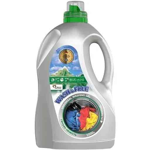 WASH&FREE Гель для прання "Гірська свіжість" 5л. Гостомель