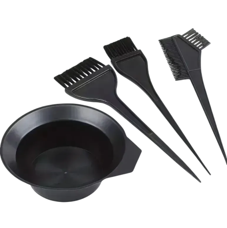 Набір для фарбування волосся 4 в 1 (миска + 3 пензлики) Київ