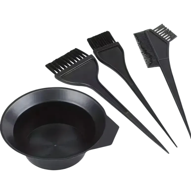 Набір для фарбування волосся 4 в 1 (миска + 3 пензлики) Київ - фото 1