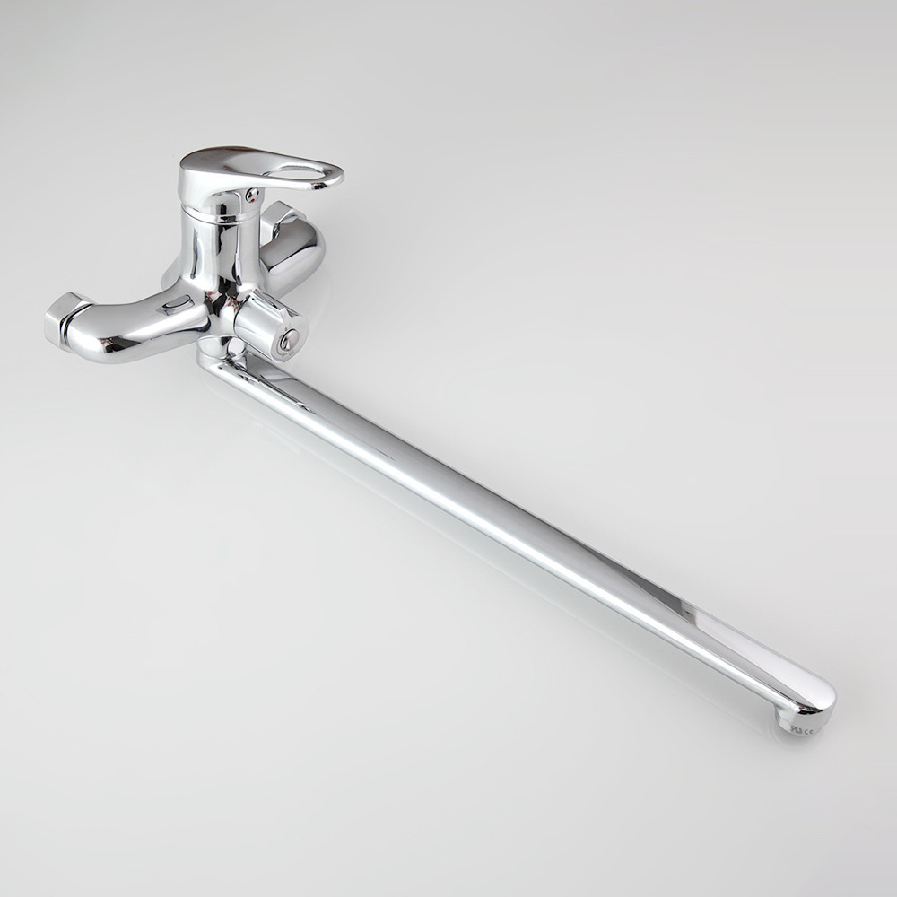 Змішувач для ванни FRAP F2213 з душовим гарнітуром, довгий вилив Київ - фото 2