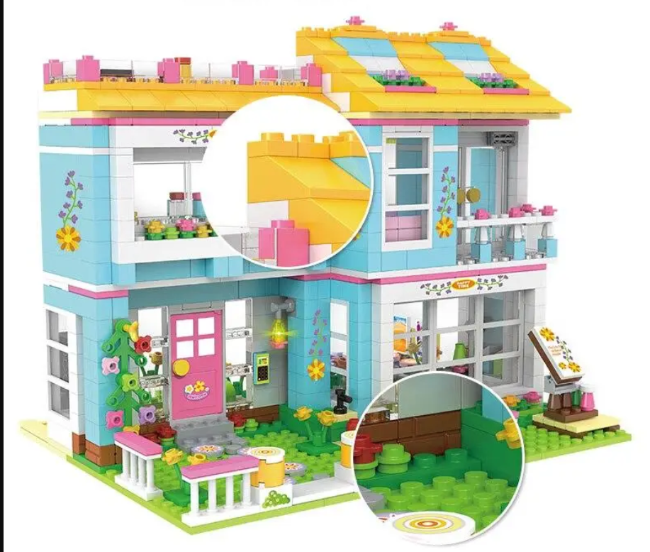 Конструктор L.X.A. Щаслива родина 1049 деталей (066) Чернігів - фото 3