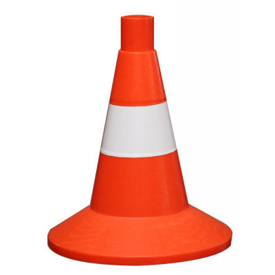 Дорожній конус Poputchik м&apos;який 320 мм (05-003) Вінниця - фото 1