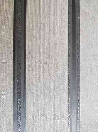 Шпалери вінілові на флізелін метрові Marburg Kingdom 31524 сірі смуги чорні темно сірі Київ