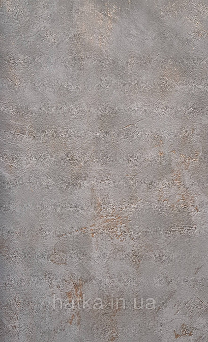 Обои винил на флизелине Caselio Patine 0.53х10 под венецианскую штукатурку черные серые с золотом Киев - изображение 2