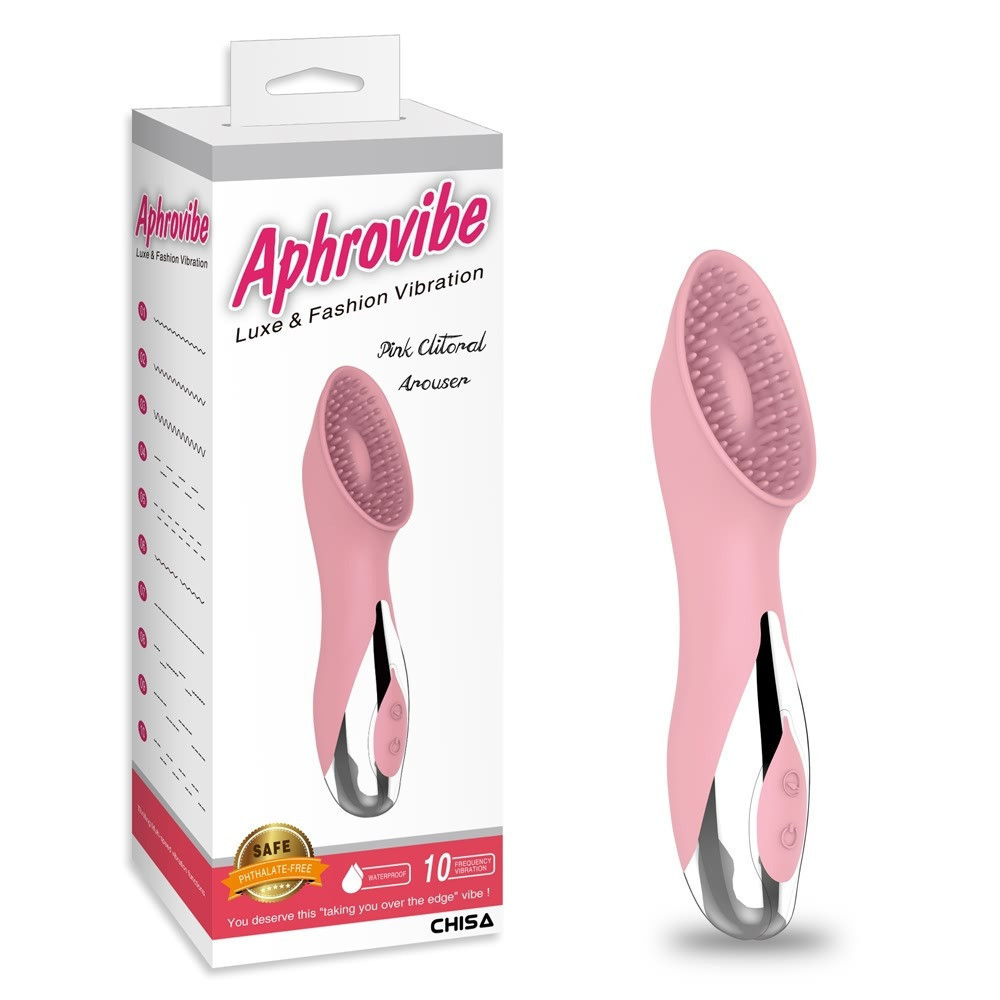 Вибратор для клитора Chisa Aphrovibe с усиками, розовый Sex Aura Киев - изображение 1