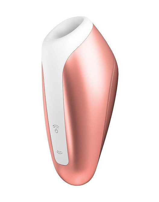 Мініатюрний вакуумний стимулятор Satisfyer Love Breeze Copper Sex Aura Київ - фото 4