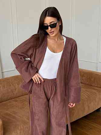 Жіночий костюм із двостороннього турецького флісу Моко 42/46 Харків