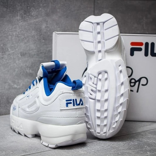 Кросівки FILA Disruptor Білі Жіночі Шкіряні Філа (розміри: 37,38,39,40,41) Відео Огляд Дніпро - фото 9