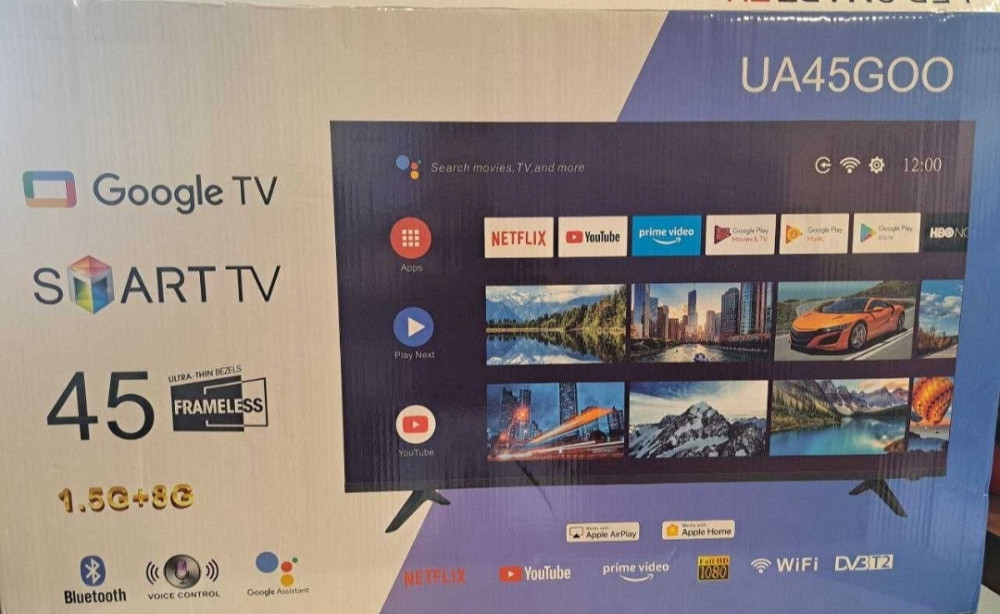 Телевізор Безрамний Samsung 45" Google TV 4K (2024) Київ - фото 1