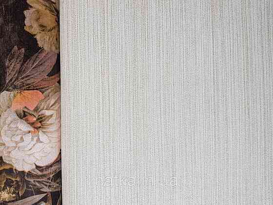 Шпалери вінілові на флізеліні AS creation The Bos 0.53х10 однотонні структурні жовті смужки золотом Київ