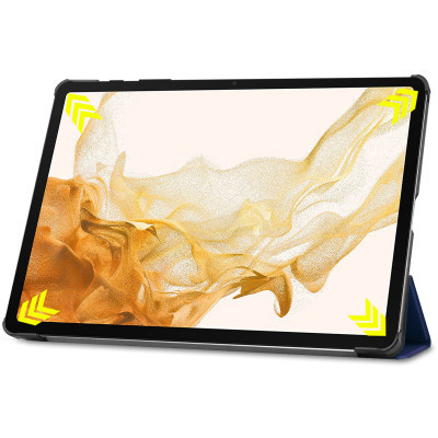 Чехол для планшета BeCover Smart Case Samsung Tab S9 Plus (SM-X810/SM-X816)/S9 FE Plus (SM-X610/SM-X616) 12.4" Deep Blue (710322) Винница - изображение 8