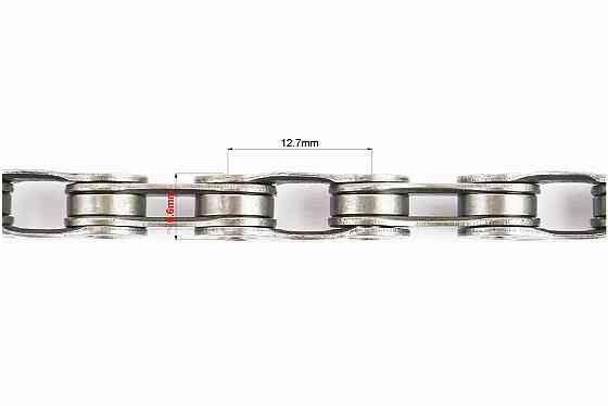 Ланцюг приводний 1/2х11/128х116L 9 швидкостей, сірий Z99 Київ