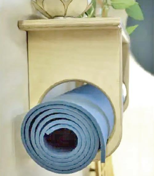 Органайзер килимків для йоги "Раджит" бланже Миколаїв - фото 3