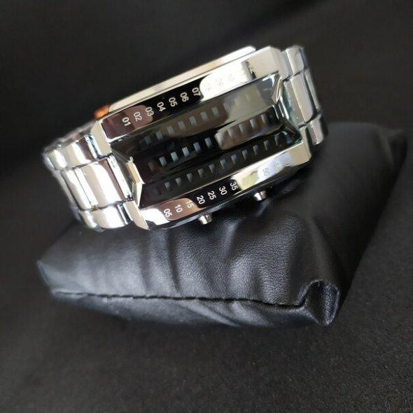 Мужские наручные часы Skmei Iron Серебристые Винница - изображение 6