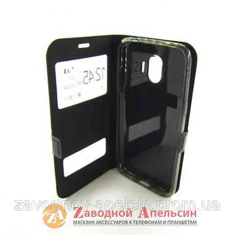 Чохол книжка Samsung J2 Pro J250 Smart Case gold Одеса