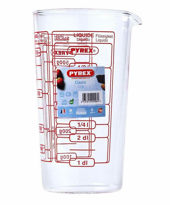 Мерный стакан PYREX CLASSIC (0.5 л) (6181817) Киев - изображение 3
