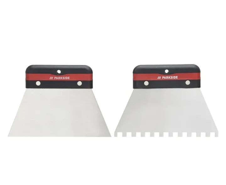 Набор шпателей с прорезиненными ручками Parkside черный Германия Полтава - фото 1